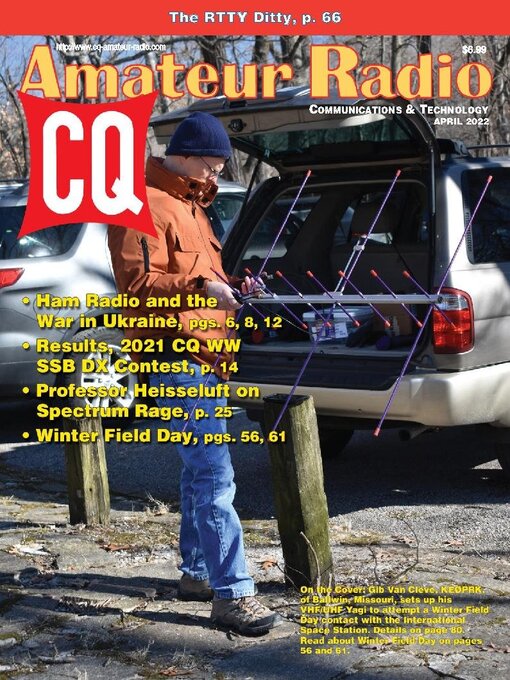 CQ Amateur Radio - The Libraries Consortium - OverDrive